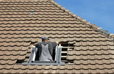 Pose de velux - Chambles
